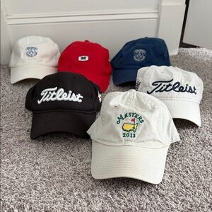 Assortment of Golf Hats